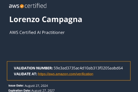 AWS AI Practitioner Certificate